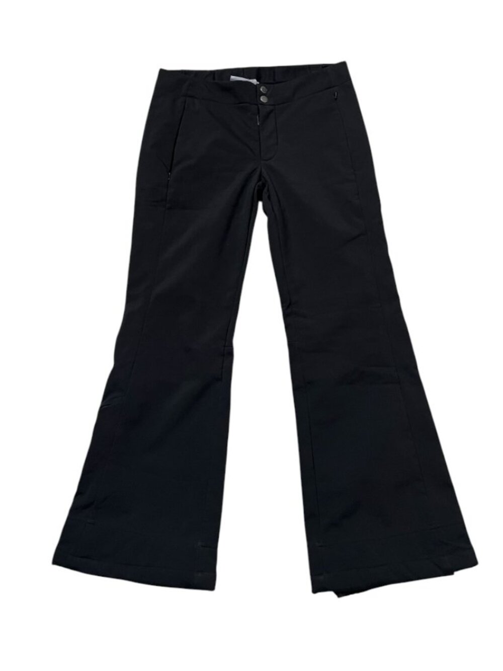 Free Country Womens Black Insulated Ski Snow Pants Petite Small Bootcut Winter
